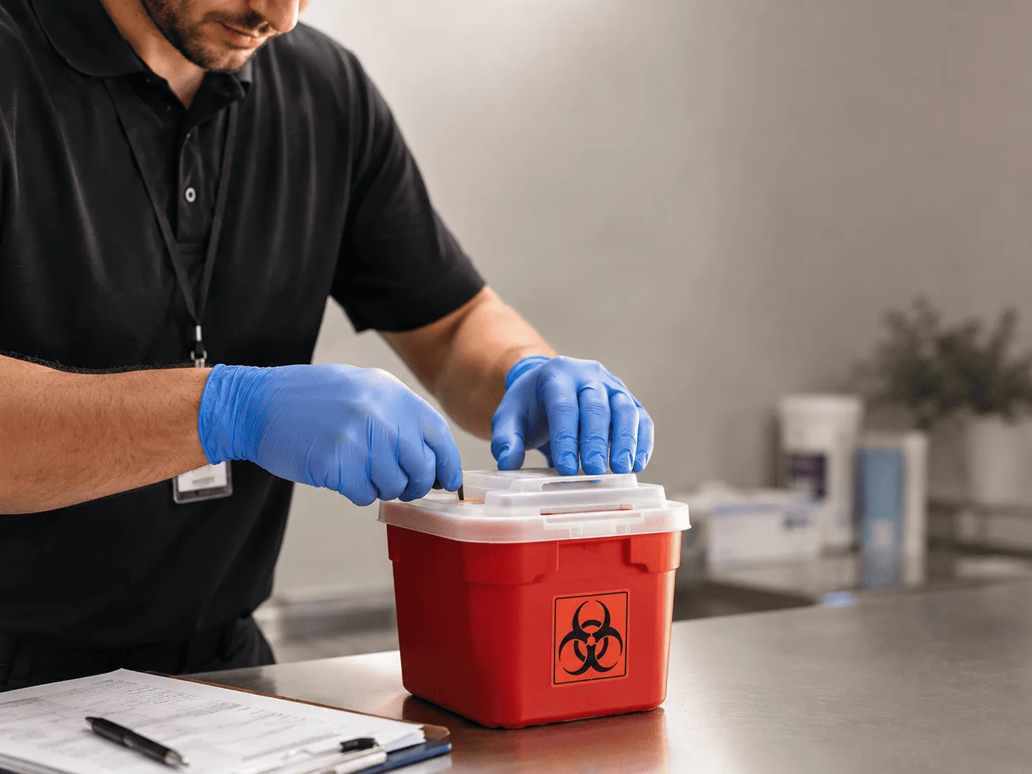 Why choose Sharps Waste Disposal in Latham, IL